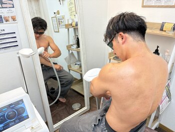 キングスサロン 熊本/セルフ脱毛で脱毛！