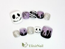 エリクサーネイル 長堀橋(Elixir Nail)/フット　やり放題／クーポン使用