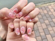 ア―ジュポシェフリル 天神西通り店(age poche Frill)/チークネイル