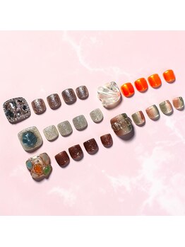 アヤネイルズ アンド アイラッシュ(AYA NAILZ.＆Eyelash)/フット定額ベーシックコース5
