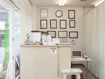 おおた整体/受付スペース