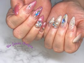 【ロングネイル】スワロネイル