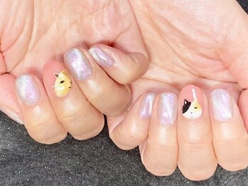 スーン(S∞N)/猫ちゃんネイル