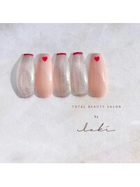 2月キャンペーンネイル