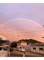 リシア(Re.sia) 虹がきれいでした。