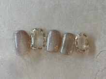 アイネイルズ 梅田店(I nails)/マグネットぷっくりデザイン