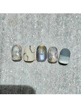 マノ(mano)/ブルーニュアンスネイル