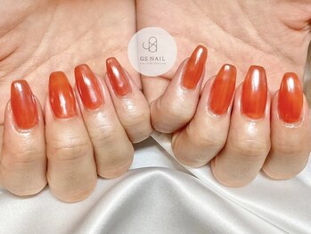 ジーエスネイル(GS NAIL)/ワンカラー/オレンジ