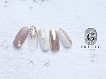 ネイルサロン エアフォルク 銀座(Erfolg)/ラメ×ミラー