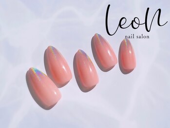 レオン 枚方(LeoN)/5月No.3:月替わり定額ネイル♪