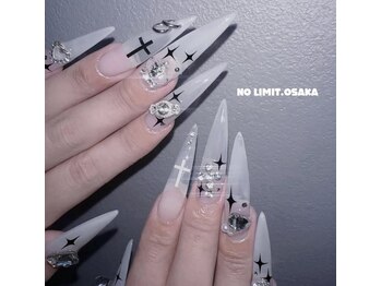 ノーリミットオオサカ(NOLIMIT.OSAKA)の写真/思わず写真を撮りたくなる、SNS映えするデザインに◎スラッとした美フォルムネイルをお届けします！