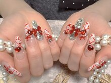 モアネイル 新宿/ワンホンネイル/持ち込み/新宿