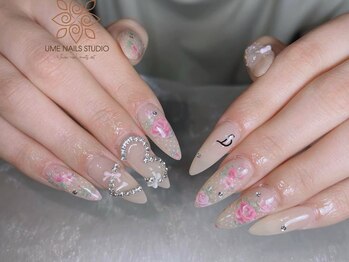 ゼン ネイル デザイン 池袋(ZEN NAIL DESIGN)/長さだしやり放題×つけ放題