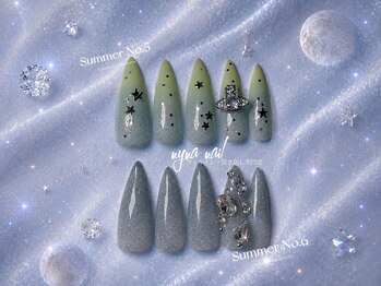 ニナネイル 中野駅前店(nyna nail)/星降る夜★