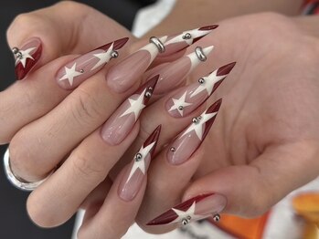 メリアネイルナンバ(Melia Nail Namba)の写真/【長さだし×つけ放題】清楚なシンプル韓国風~ド派手な海外風爆盛りまで!高い技術力で幅広い好みに対応★