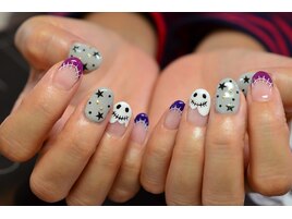 ハロウィンネイル