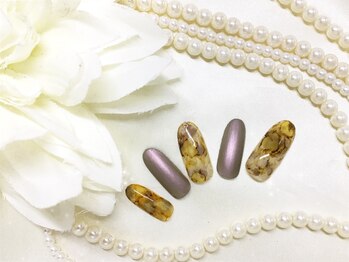 ウィズ フェリーク/秋色ネイル