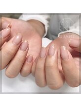 クオーツ(QUARTZ)/ラメフレンチ