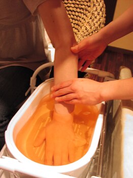 ジャパンオレンジシェーブ 長町本店(Japan Orange Shave)/うるるんパラフィンパック♪