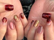 サトリネイルルーム 西宮北口(satori nail room)/ガーネット◇/+..