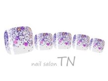 ティーエヌ HYPERBOOKS彦根店/【フットネイル】ホログラデ☆