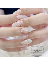 ココズネイル(COCO'SNAIL)/クリア感白マグ