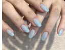 透け感ブルーk