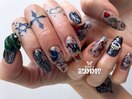 海外風オールドスクールネイル☆