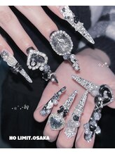 ノーリミットオオサカ 心斎橋(NOLIMIT.OSAKA)/フィルイン/長さだしネイル