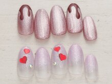 プチトレンドコース(60分)☆人気No1の最旬トレンドを入れたシンプルにキマるデザイン♪