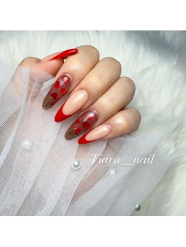 ティアラ(Tiara)/バレンタインネイル♪