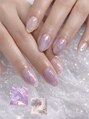 フェリーチェビューティー 大宮西口店(felice BEAUTY) キラキラくすみパープル♪