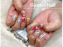 ヒラソルネイル(Girasol nail)の雰囲気（デザイン持ちフリーアートコースも大歓迎します♪）