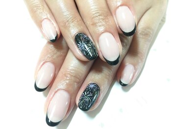 キュアエヌ(cure.n)/花火ネイル