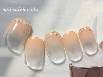 ハウスアンドアイラッシュ ネイル(House&eyelash nail)/ナチュラルカラーグラデ