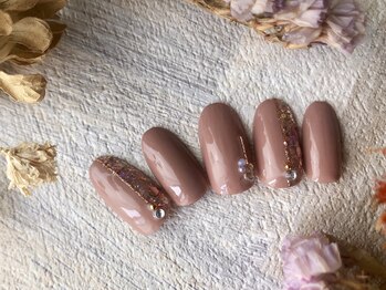 エニフ(enif)/mixラメラインネイル