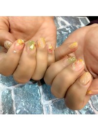 秋ネイル