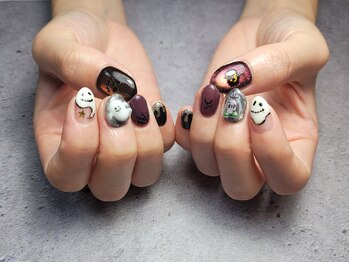 ナコ(NAKO)/ハロウィン 【吉祥寺ネイル】