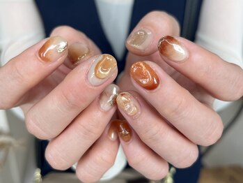 リノ(lino)/オレンジブラウン　10/10