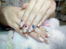 アンバーテン(Amber10)/持ち込みデザイン/ジェルネイル