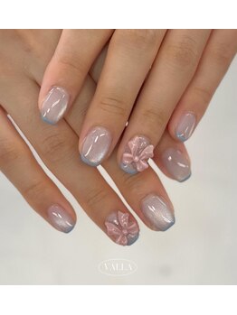 サンカリネイル バイ ヴァラ イオンモール新居浜店(sankari nail by VALLA)/韓国発VALLANAILフレンチネイル