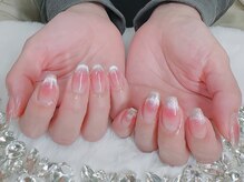 エガオネイルサロン 池袋店(EGAO NAIL SALON)/チークマグネットフレンチ