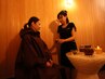 温活!男女ペアOK ハーブよもぎ蒸し30分 お二人で¥6600(シャワー完備)