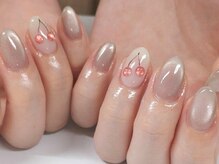 ビートゥーネイル 梅田(B to Nail)/持ち込みデザイン/うるちゅる