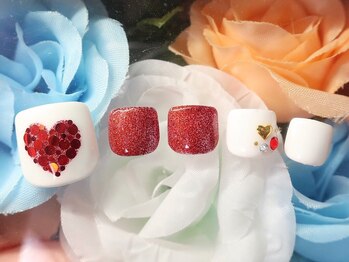 アンドシュシュネイル(&CHOU CHOU nail)/フット定額