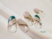 ネイリット 銀座(Nailit)/SNOW CHECK &nbsp;&nbsp;&nbsp;¥11400【¥12540】