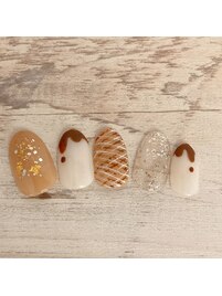 とろーりバレンタインネイル