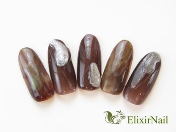 エリクサーネイル 心斎橋(Elixir Nail)/定額aシンプル/クーポン使用