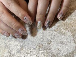 非対称ネイル★S+S/S+M/S+L