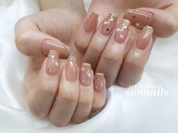サンネイルズ(sun nails)/4本アート